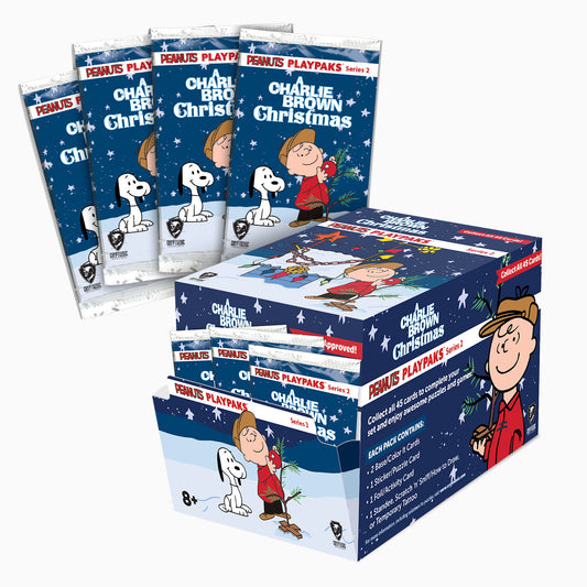 Peanuts Playpaks: A Charlie Brown Christmas - Collector's Cards - Cryptozoic