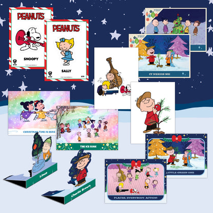 Peanuts Playpaks: A Charlie Brown Christmas - Collector's Cards - Cryptozoic