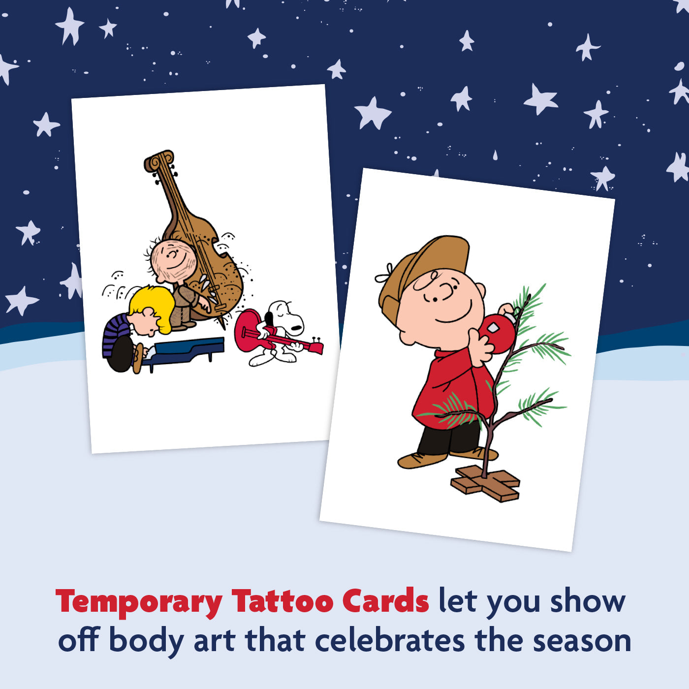 Peanuts Playpaks: A Charlie Brown Christmas - Collector's Cards - Cryptozoic