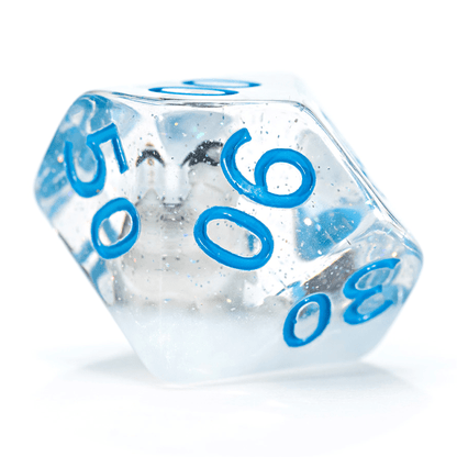 “Penguin” Inclusion Dice - Polyhedral 7-Dice Set