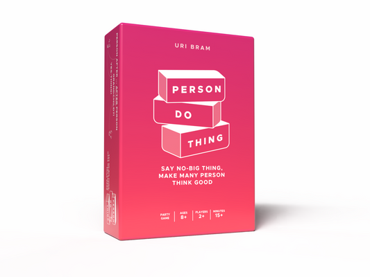 Person Do Thing - A Cooperative Party Charade - Runaway Parade Games