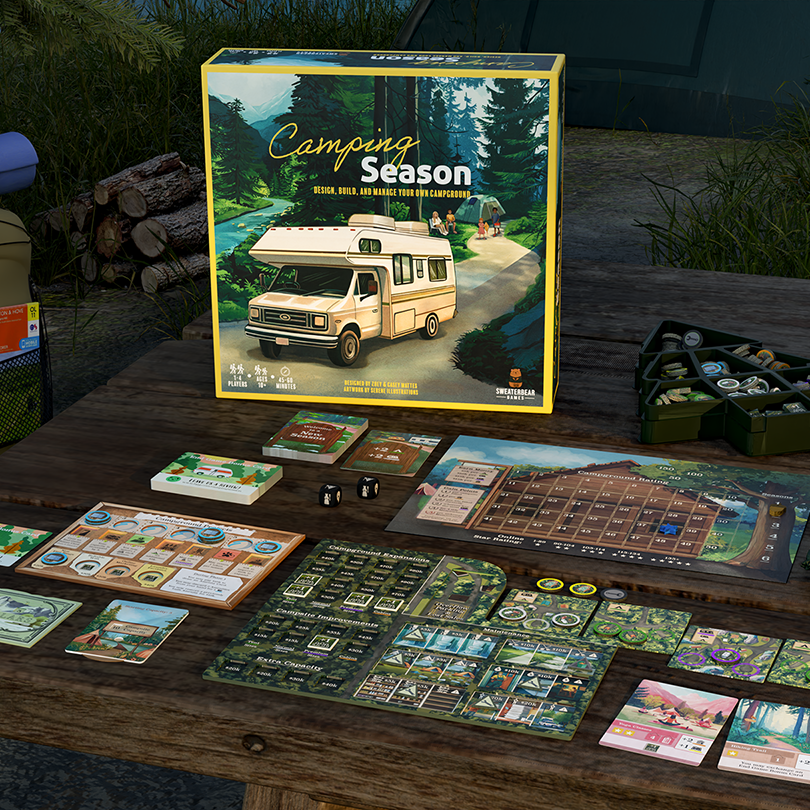 Camping Season - Design, Build and Manage Your Own Campground!