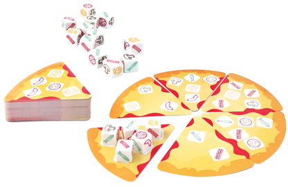 Pizza Party - Roll out your dice to make dough! - University Games