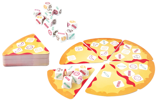Pizza Party - Roll out your dice to make dough! - University Games