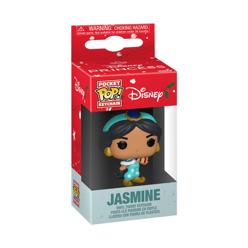 Funko POP! Keychain: Disney Princess Holiday - Jasmine