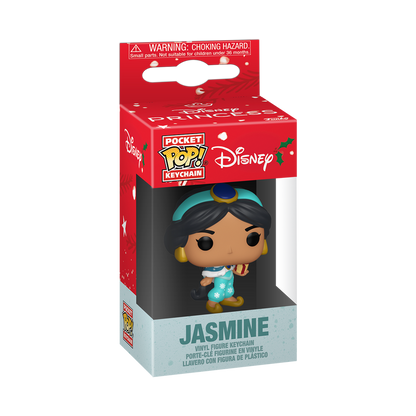 Funko POP! Keychain: Disney Princess Holiday - Jasmine