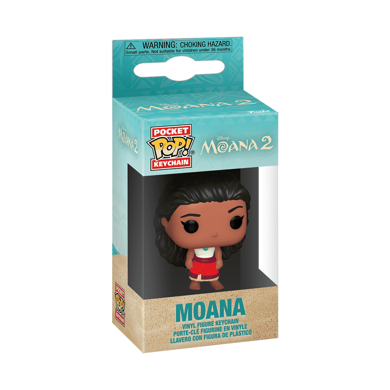 FUNKO POP! Keychain: Moana 2 - Moana in Red Skirt