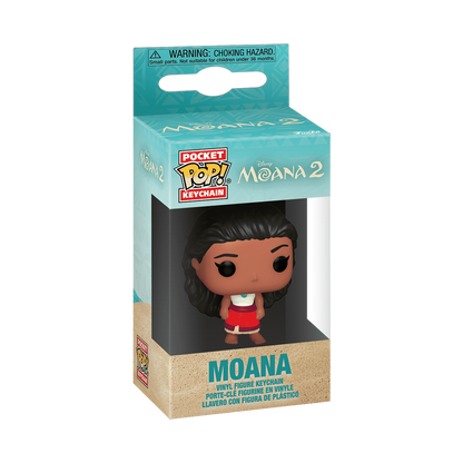 FUNKO POP! Keychain: Moana 2 - Moana in Red Skirt