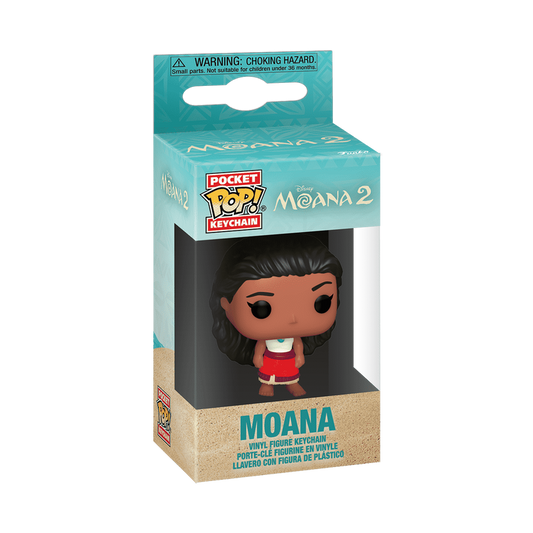 FUNKO POP! Keychain: Moana 2 - Moana in Red Skirt