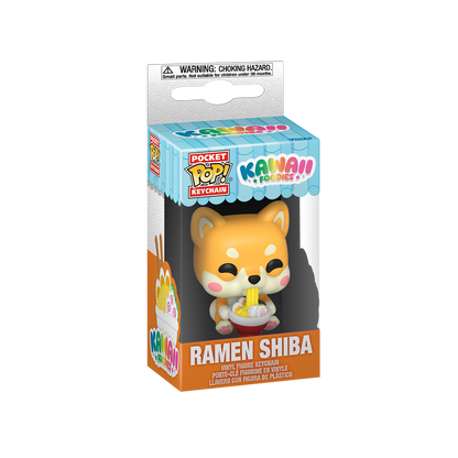 FUNKO POP! Keychain: Kawaii Foodies: Ramen Shiba