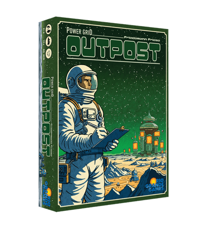 Power Grid - OUTPOST - Sci-Fi Board Game - Rio Grande Games