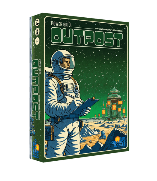 Power Grid - OUTPOST - Sci-Fi Board Game - Rio Grande Games