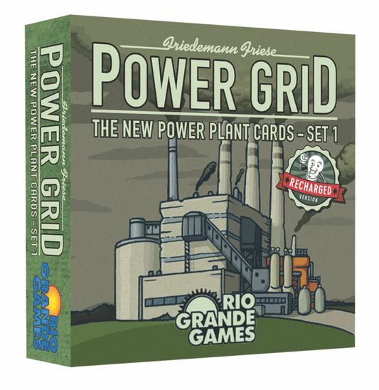 Power Grid - Recharged - The New Power Plants Expansion Set #01 - Rio Grande Games