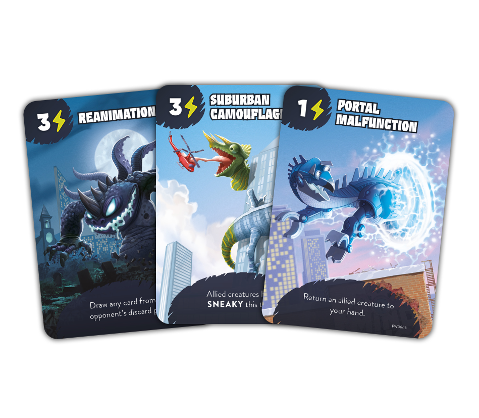 MindBug: King of Tokyo - The Card Game Standalone and Expansion - NerdLab IELLO Crossover