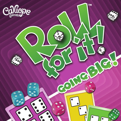Roll For It! Going Big! The Purple Box Edition - Dice Game - Calliope Games