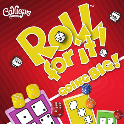 Roll For It! Going Big! The Red Box Edition - Dice Game - Calliope Games