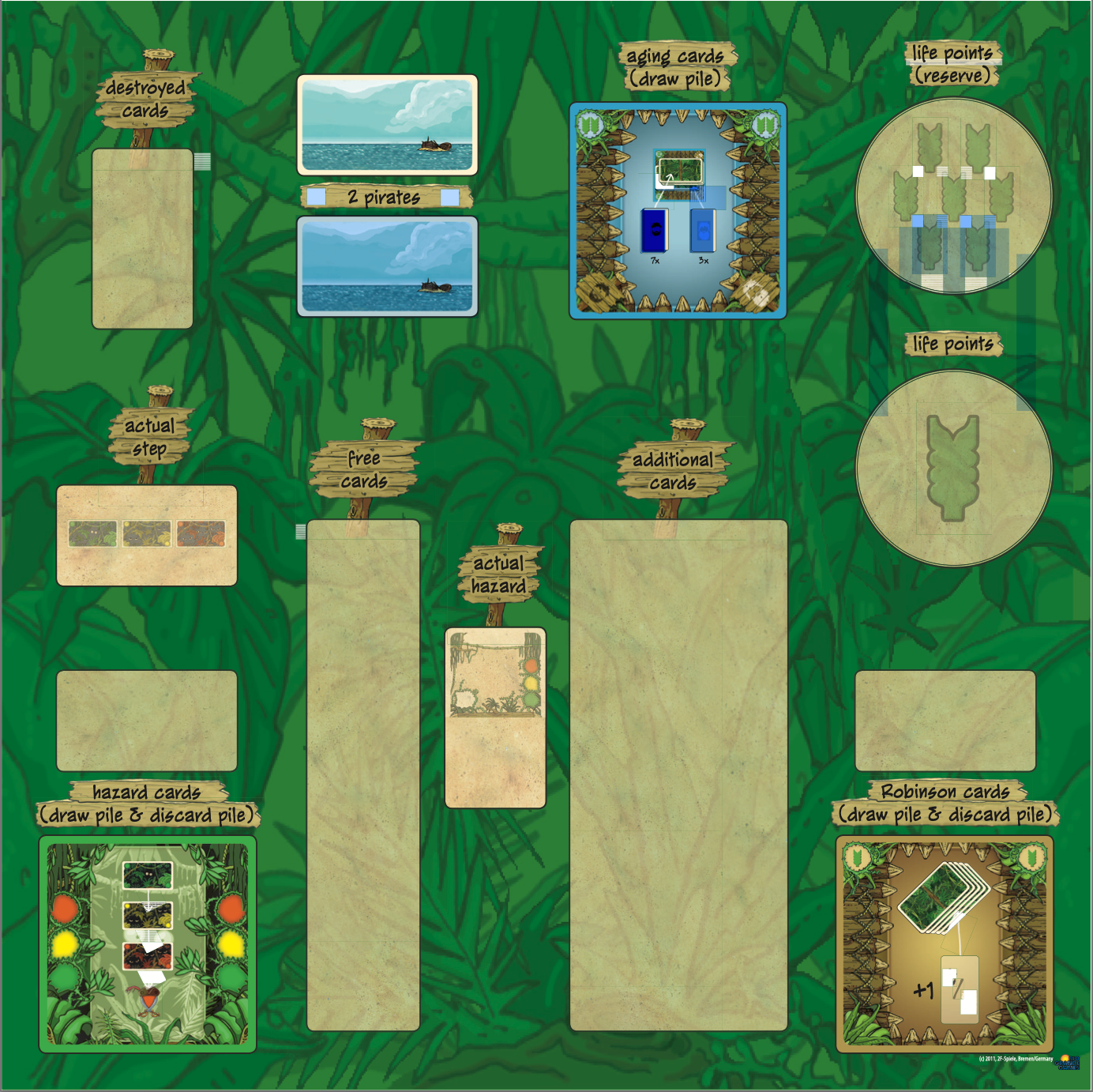 Friday - A Solo Board Game Adventure - Friedman Friese - Rio Grande Games