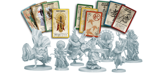 Rising Sun - Kami Unbound Expansion - A Game of Feudal Japan - CMON Games