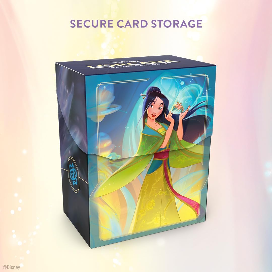 Disney's Lorcana - Fabled - Mulan - 80 Card Deck Box
