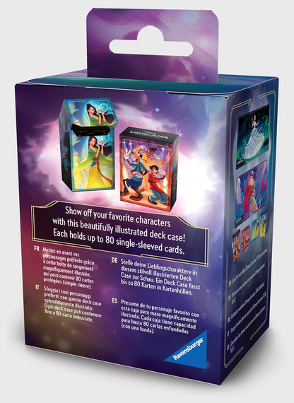 Disney's Lorcana - Fabled - Mulan - 80 Card Deck Box