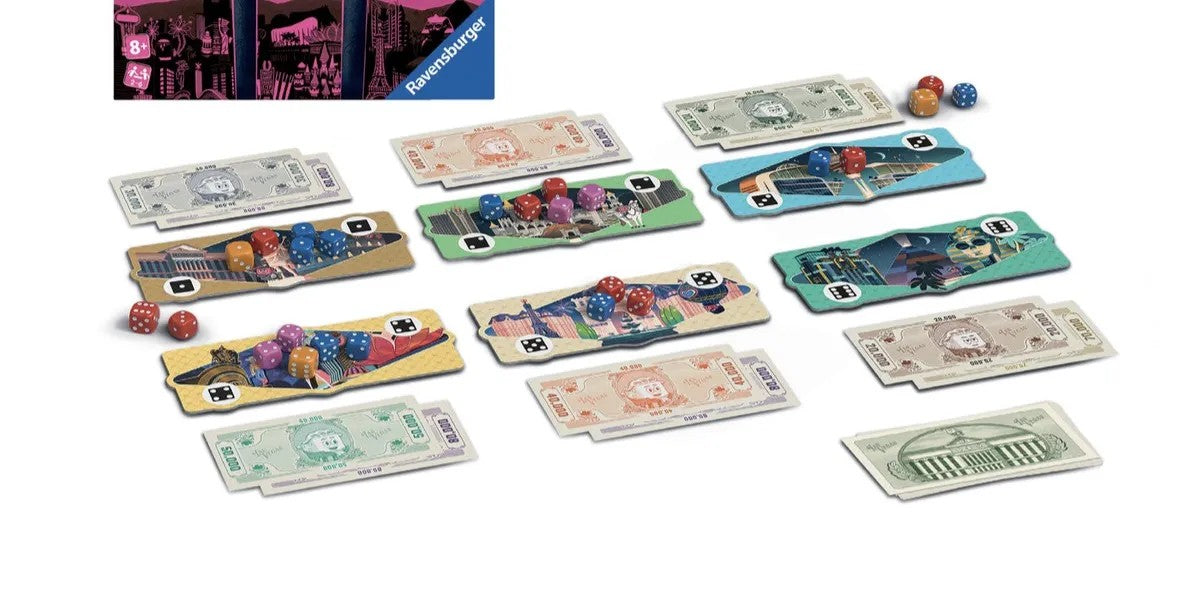 Las Vegas The Board Game - Glitter and Glamour Galore - Ravensburger