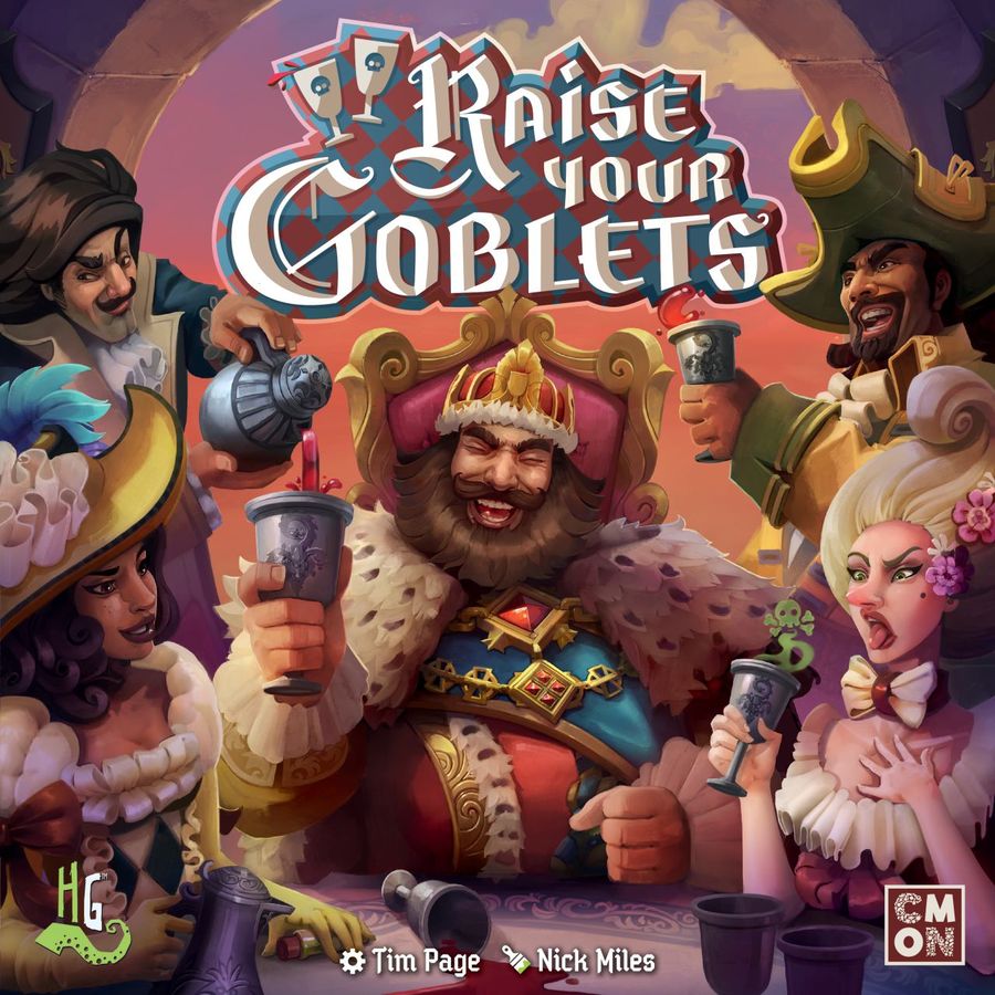 Raise your Goblets - A Poisoned Party Game - CMON Games