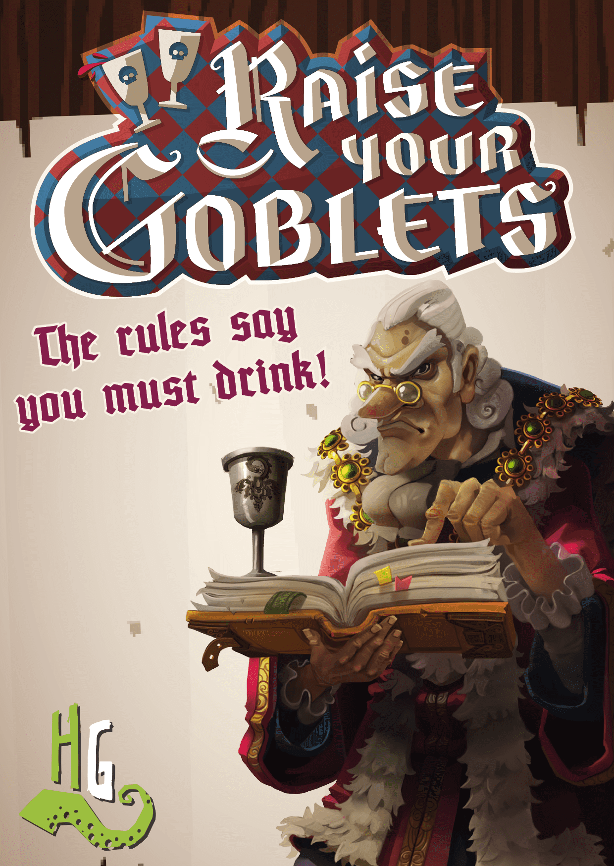 Raise your Goblets - A Poisoned Party Game - CMON Games