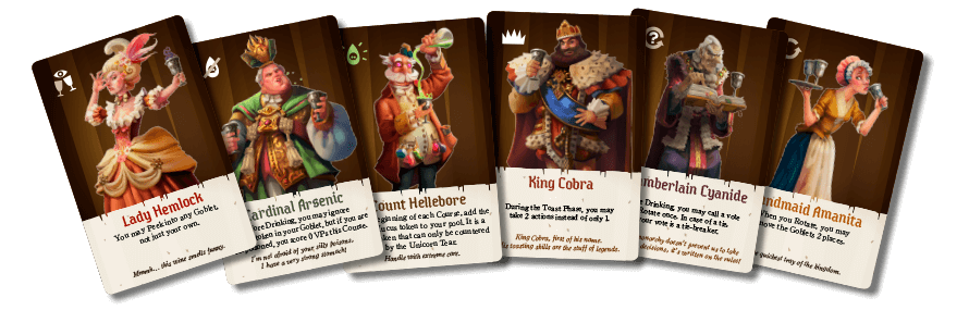 Raise your Goblets - A Poisoned Party Game - CMON Games