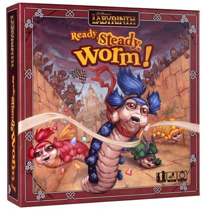 Jim Henson's Labyrinth - Ready, Steady, Worm! - Board Game - River Horse