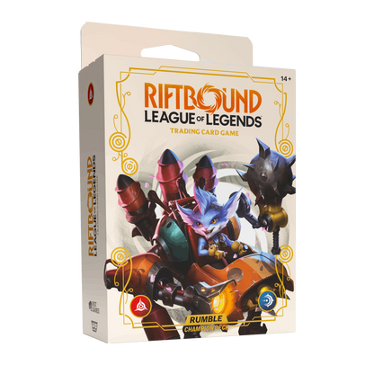 Riftbound - League of Legends TCG - Rumble (2026) Spiritforged Champion Deck - Riot Games
