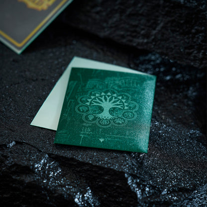 Dragon Shield: (100 Card Sleeves) Matte Dual Art - Selesnya Conclave - Guildpact Series - Magic: The Gathering