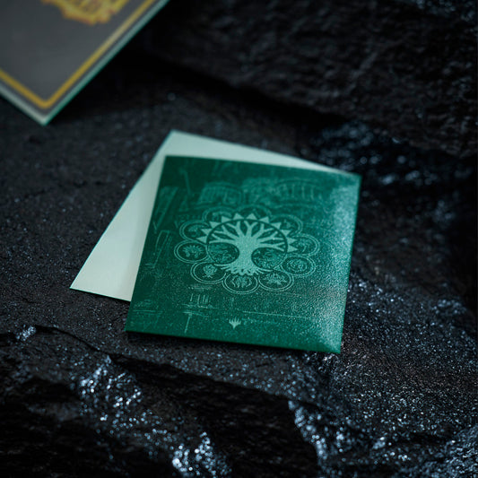 Dragon Shield: (100 Card Sleeves) Matte Dual Art - Selesnya Conclave - Guildpact Series - Magic: The Gathering