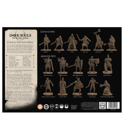 Dark Souls - The Board Game - Characters Expansion - Steamforged Games