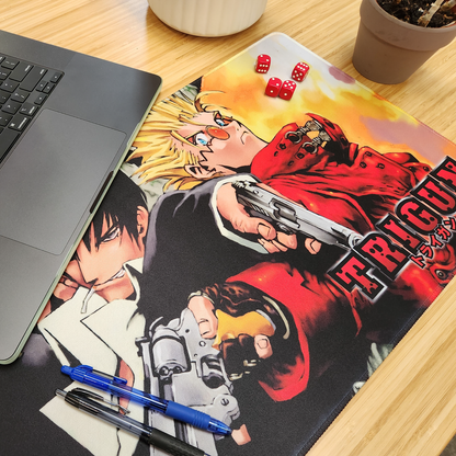 Playmat: Trigun - Wolfwood and Vash
