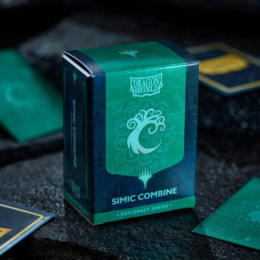 Dragon Shield: (100 Card Sleeves) Matte Dual Art - Simic Combine - Guildpact Series - Magic: The Gathering