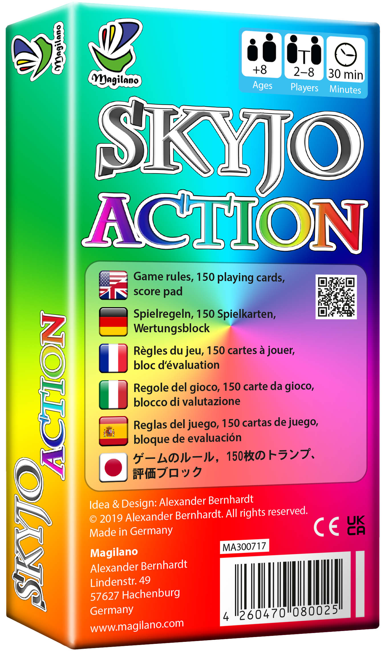 Skyjo Action! - Add Action to your Card Game! - Magilano Games