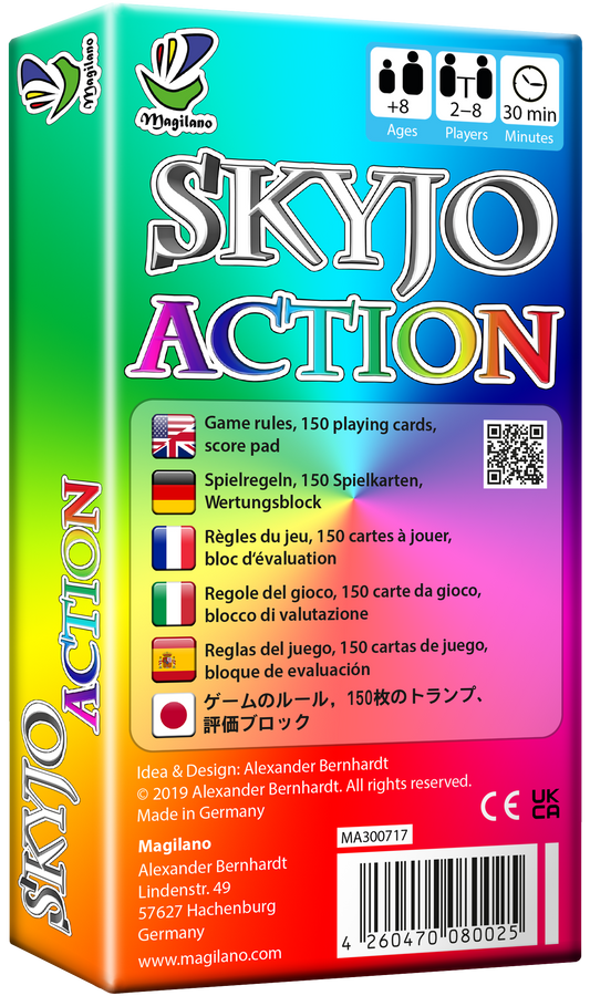 Skyjo Action! - Add Action to your Card Game! - Magilano Games