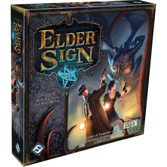 Elder Sign Revised Edition Base Game - A Cooperative Game Board - Fantasy Flight