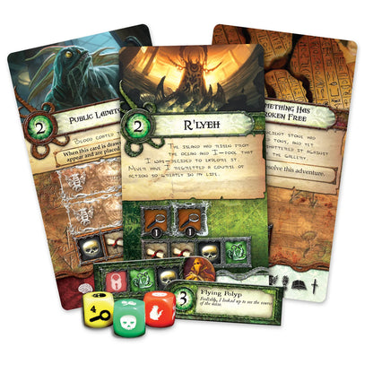 Elder Sign Revised Edition Base Game - A Cooperative Game Board - Fantasy Flight