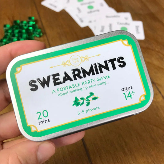 Swearmints - Portable Party Game - Safe for Work! - Cheer Up Games