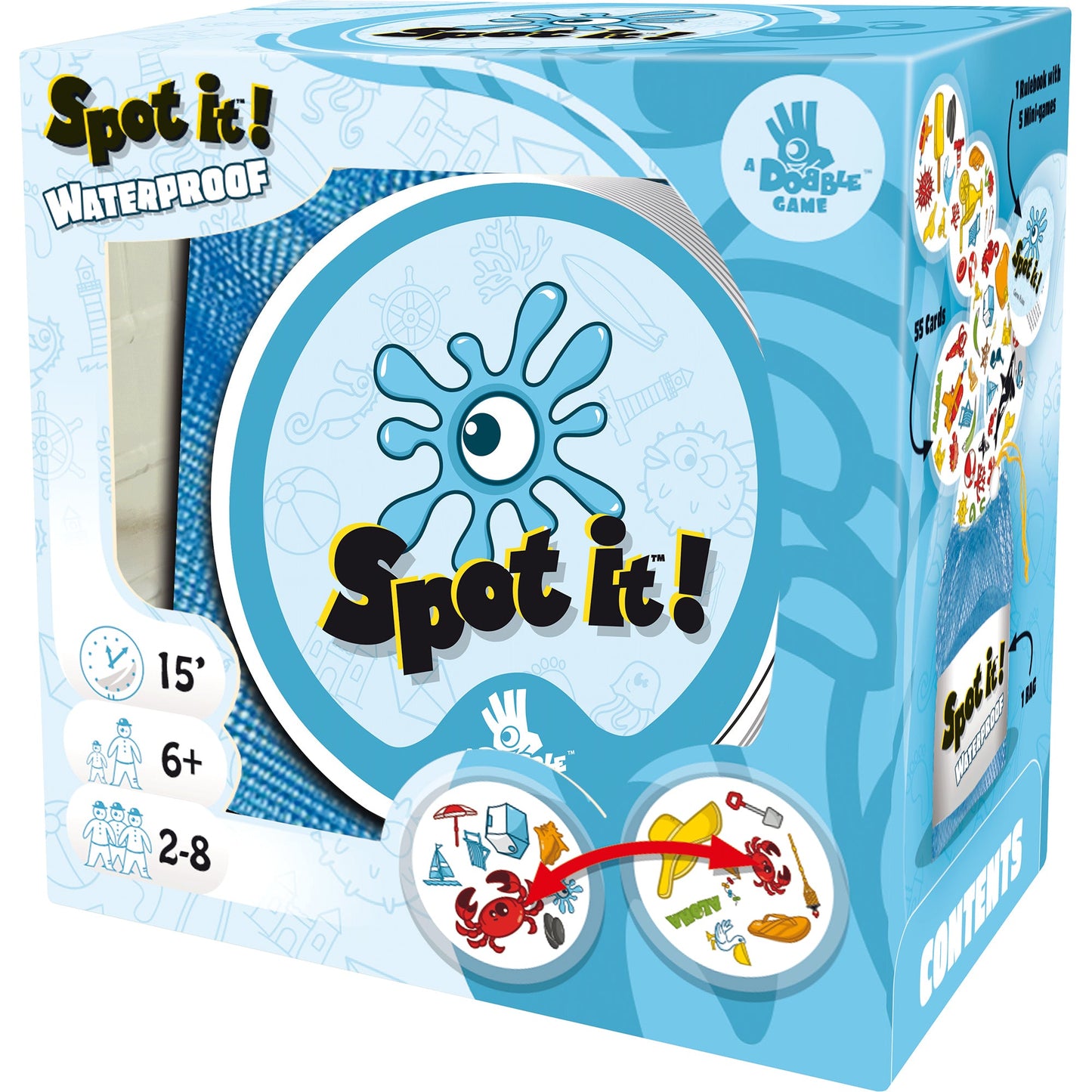 Spot It! Waterproof - A Splashingly Good Game - Asmodee Games