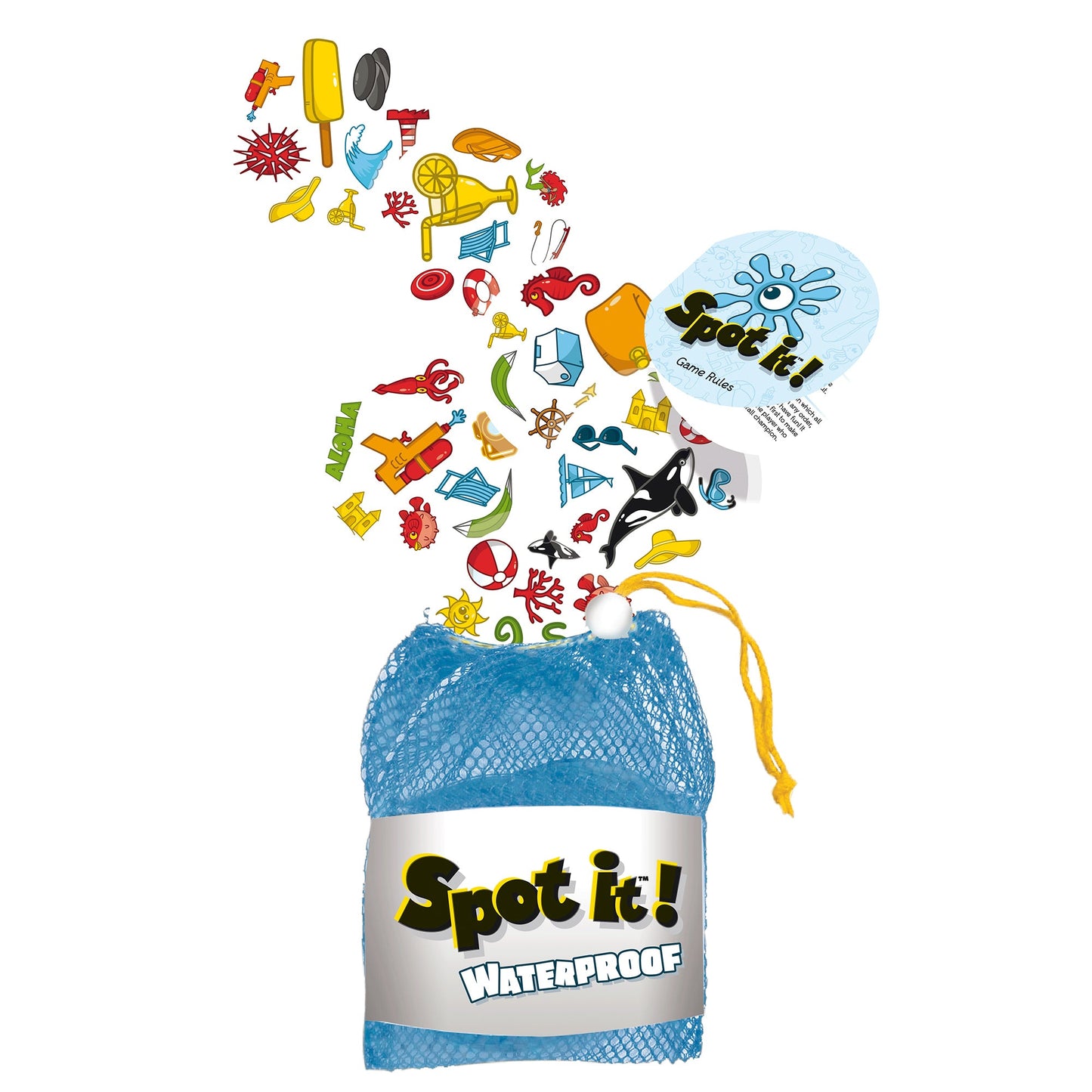 Spot It! Waterproof - A Splashingly Good Game - Asmodee Games