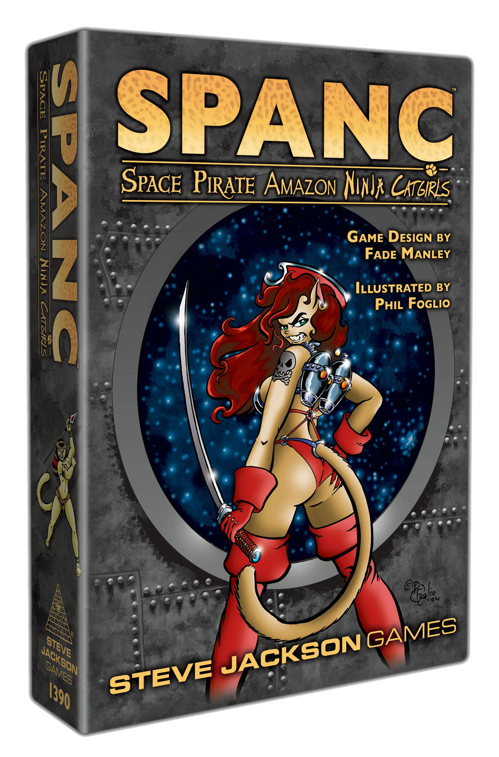 SPANC - Space Pirate Amazon Ninja Catgirls - A Card Game by Steve Jackson Games