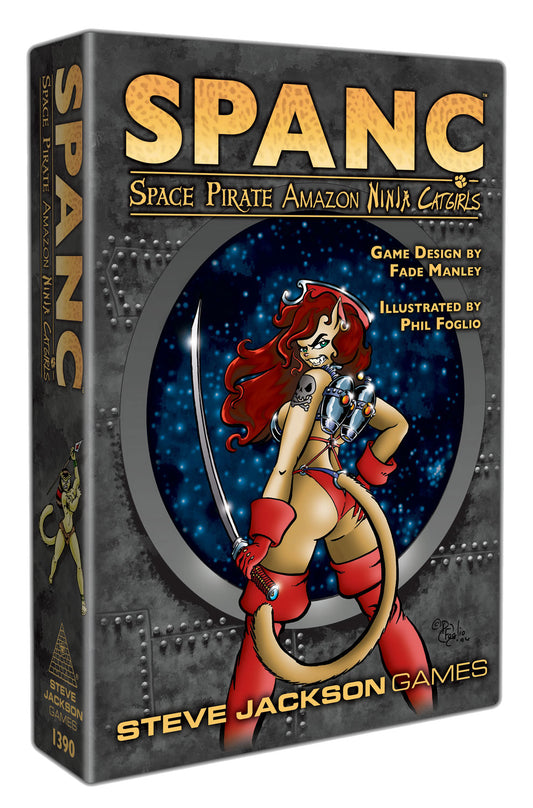 SPANC - Space Pirate Amazon Ninja Catgirls - A Card Game by Steve Jackson Games