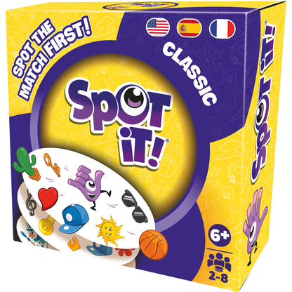 Spot It! Classic - A Truly Amazing Family Game - Asmodee Games