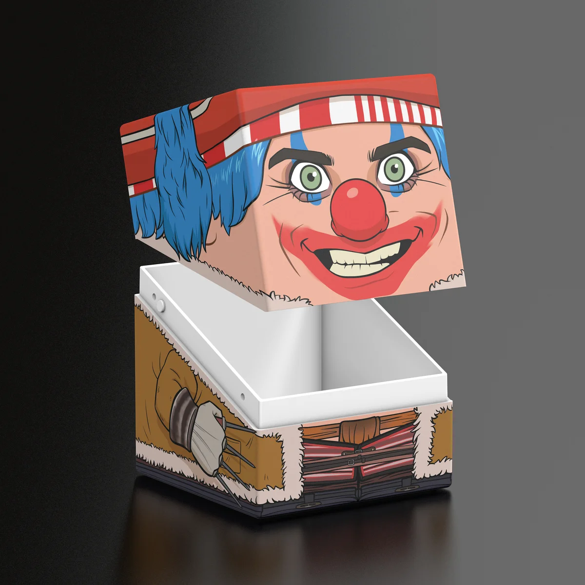 Squaroes - Netflix One Piece - BUGGY THE CLOWN Deck Box