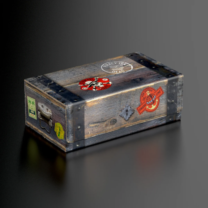 Squaroes - Archive - One Piece Collector's Case - Wooden Chest