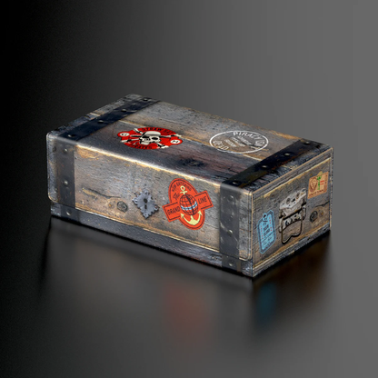Squaroes - Archive - One Piece Collector's Case - Wooden Chest
