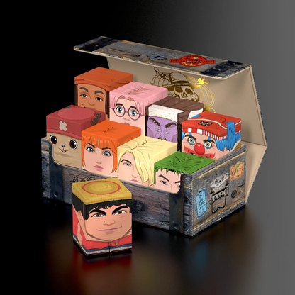 Squaroes - Archive - One Piece Collector's Case - Wooden Chest