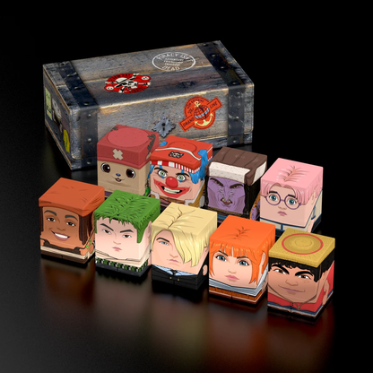 Squaroes - Archive - One Piece Collector's Case - Wooden Chest